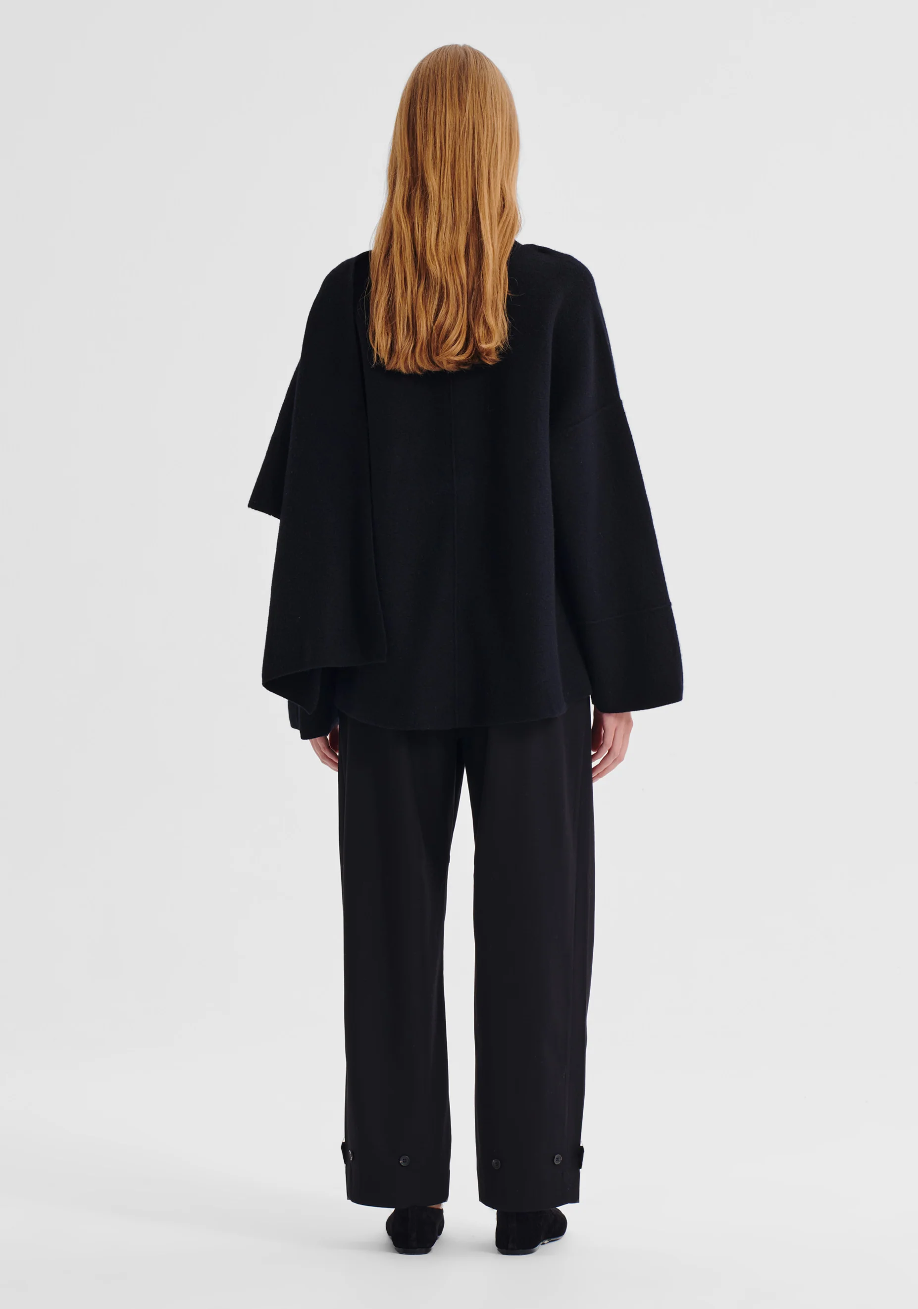 Valerie Knit Wrap Jacket_Black - Image 5