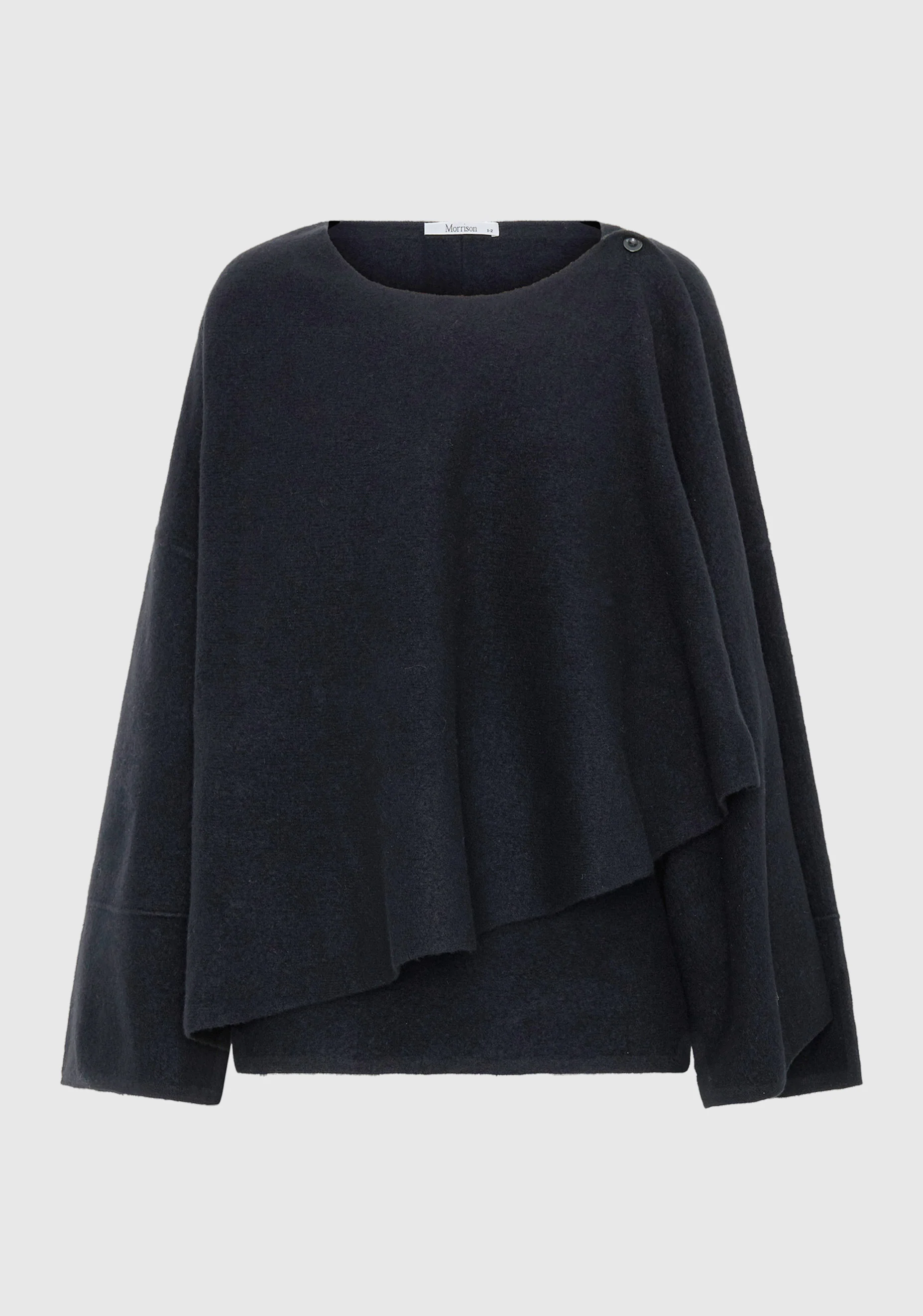 Valerie Knit Wrap Jacket_Black - Image 8