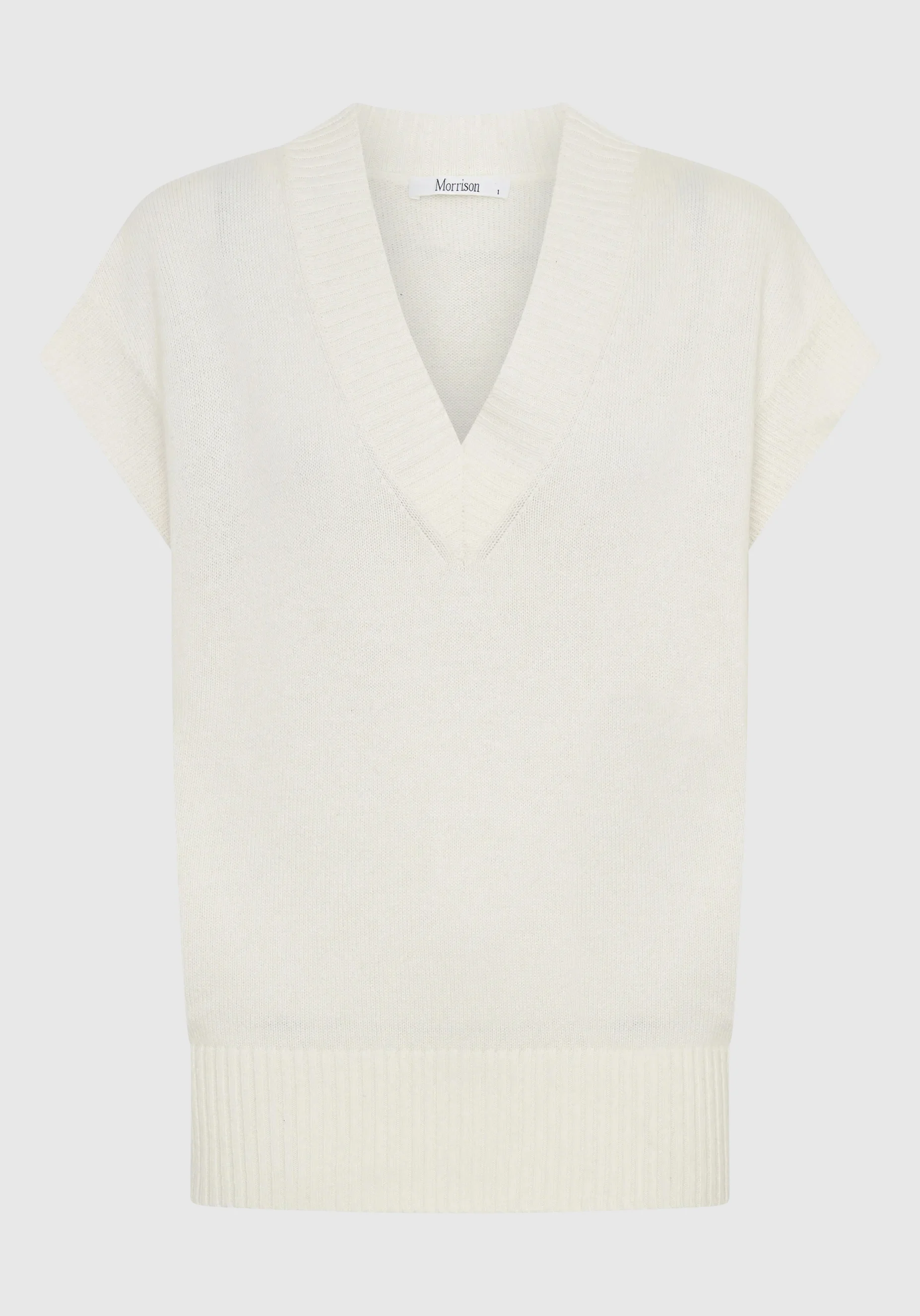 Winston Knit Vest_Snow - Image 6