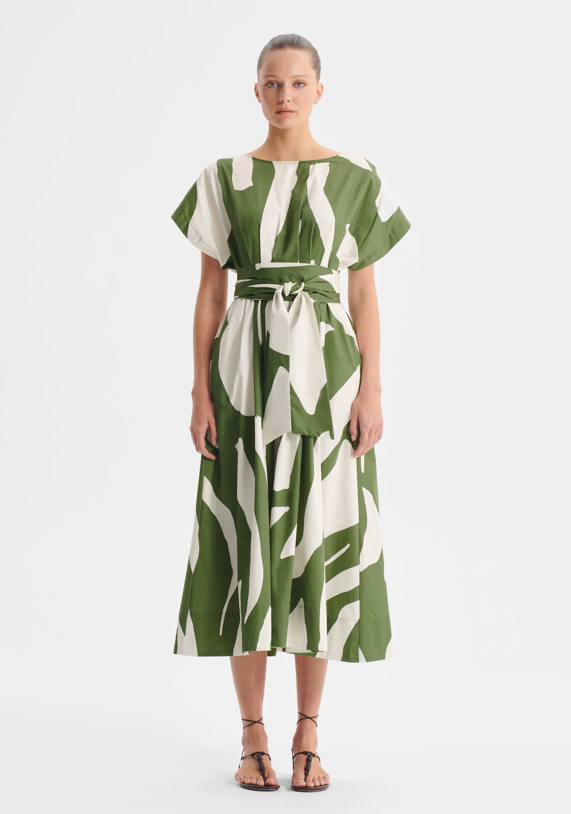Zinnia Cotton Dress_Print