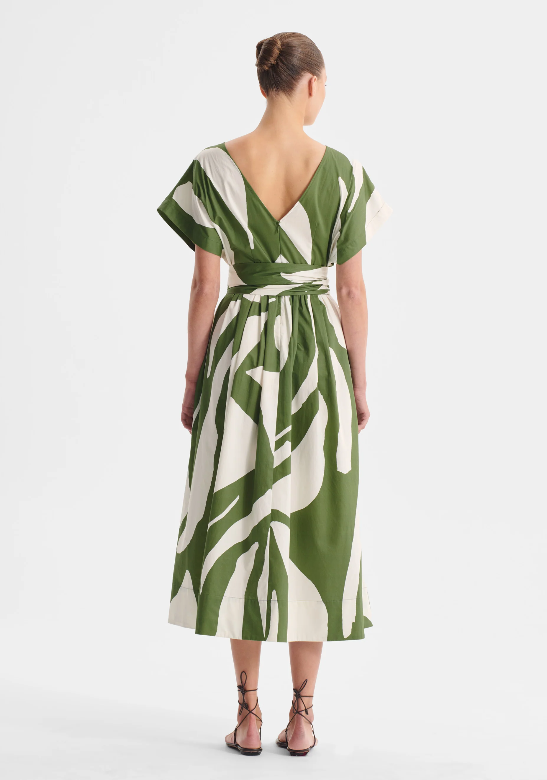Zinnia Cotton Dress_Print - Image 5