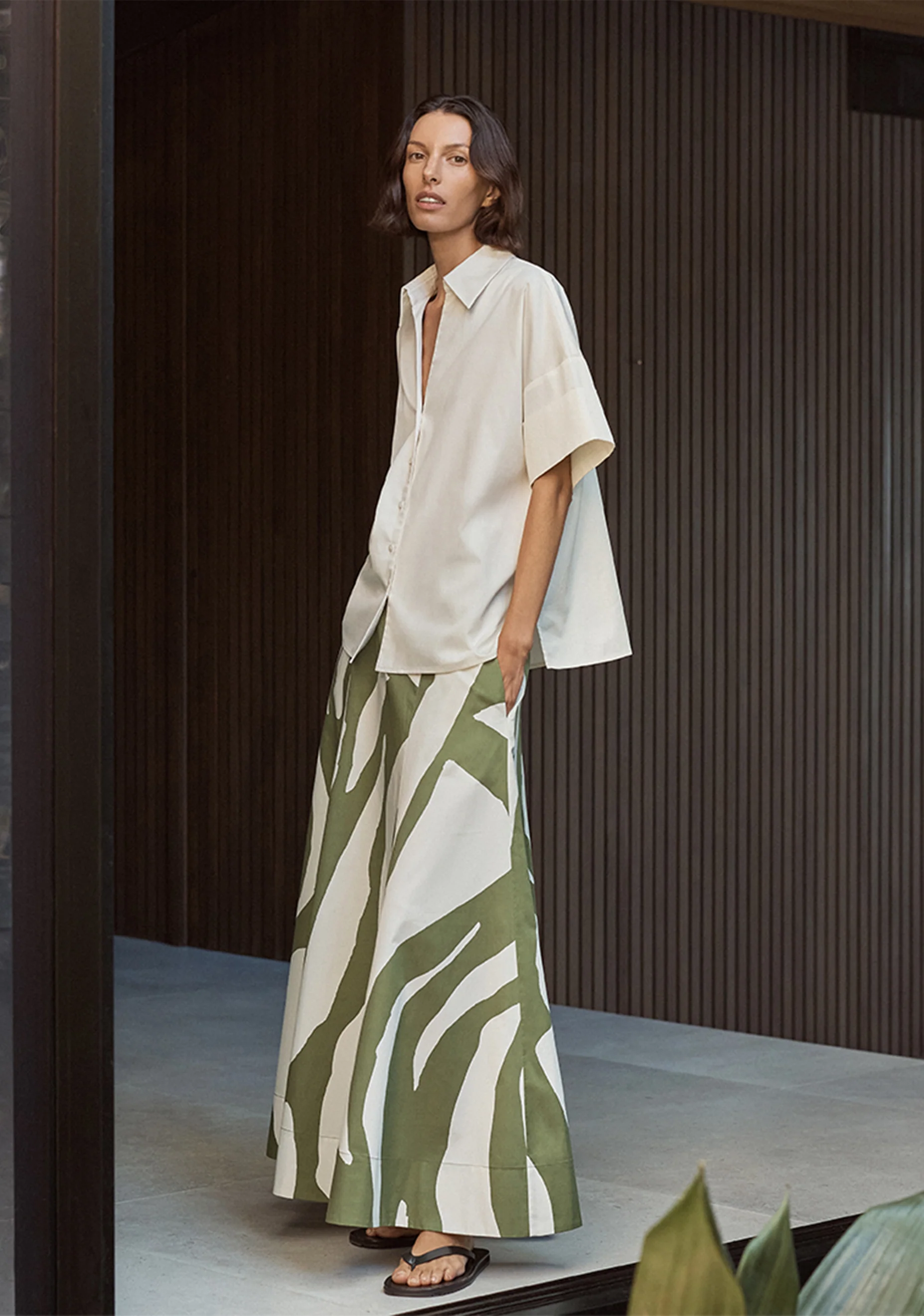 Zinnia Shirt_Ecru - Image 2