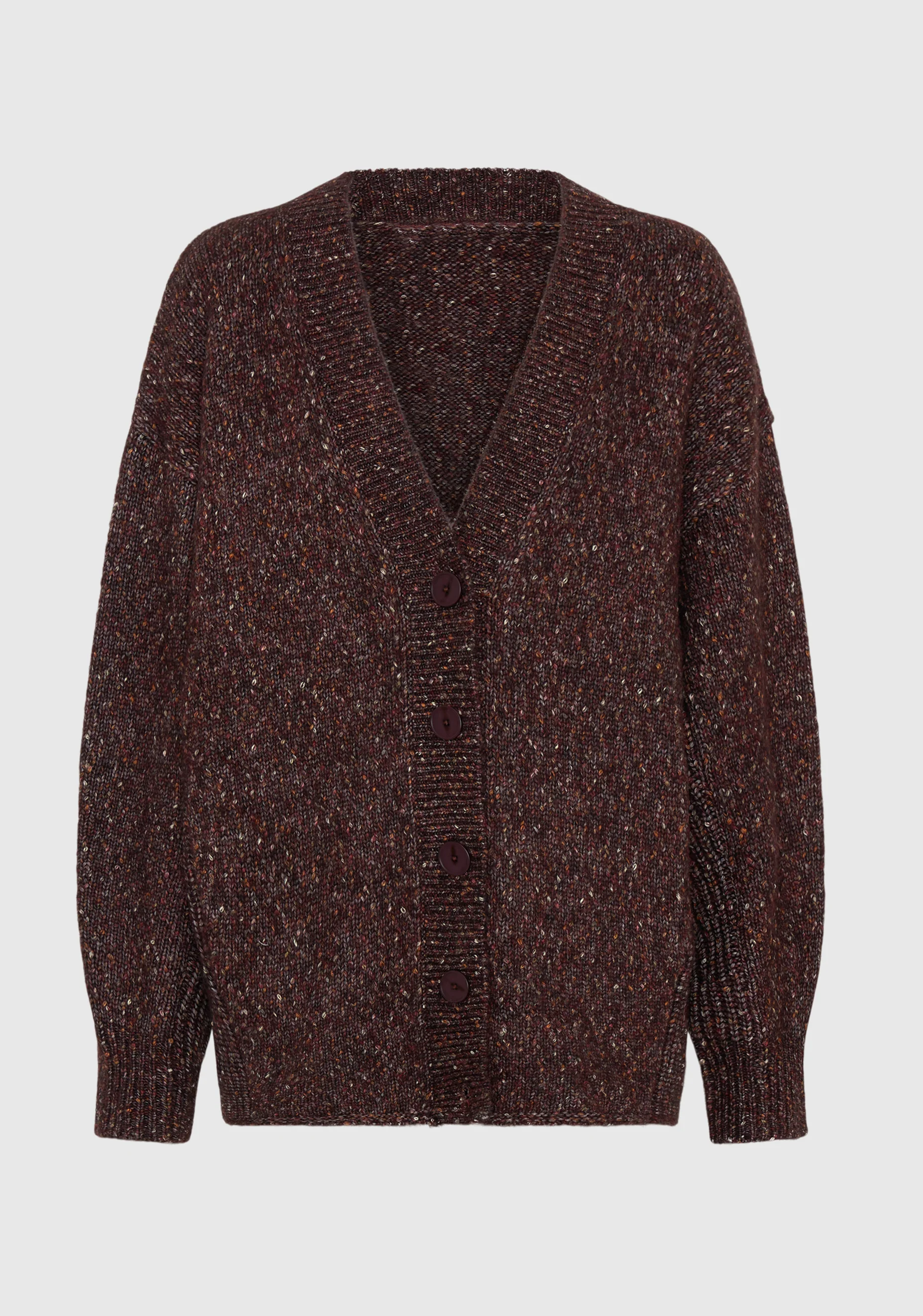 Zoe Knit Cardigan_Boysenberry - Image 7